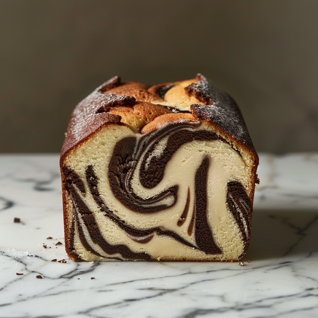 Marble Cake Recipe - Recipe Image