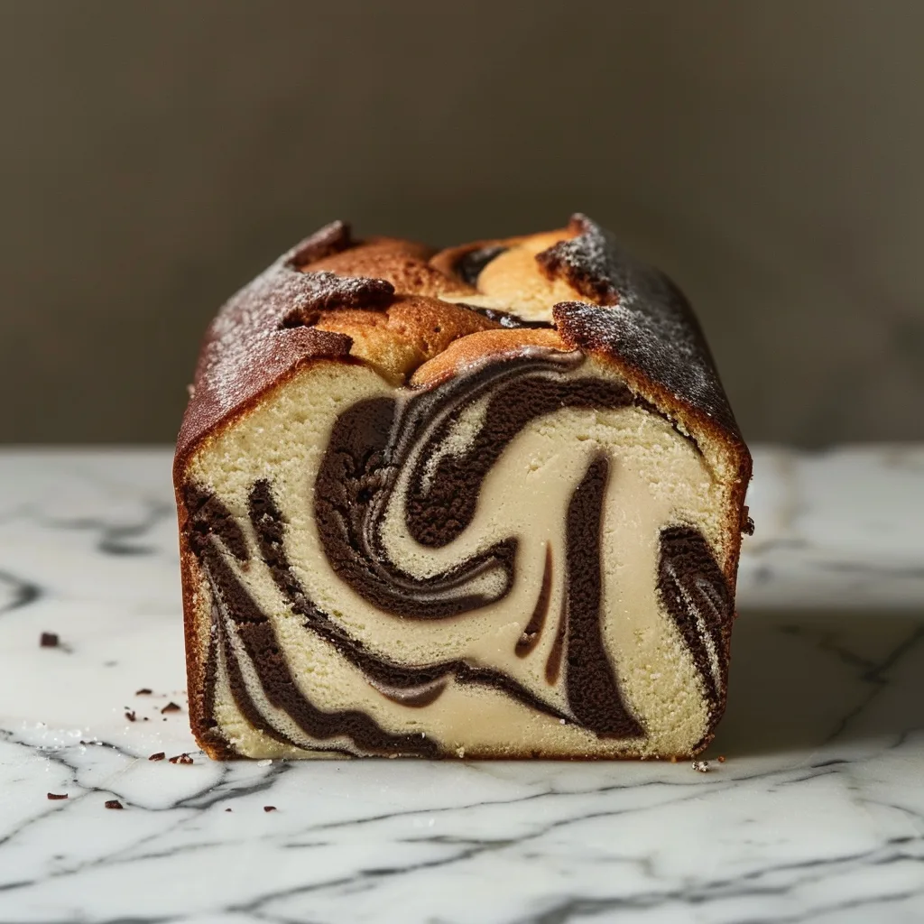 Marble Cake Recipe - Recipe Image