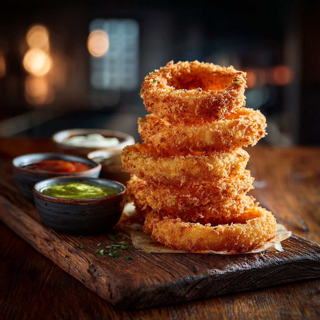 Crispy Onion Rings Recipe - Recipe Image
