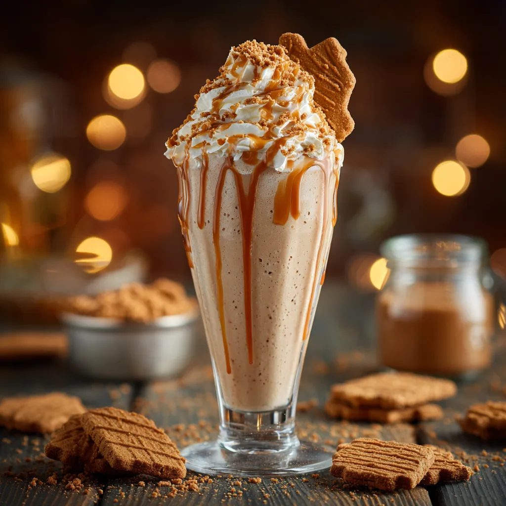 Biscoff Milkshake Recipe 3 Biscoff Milkshake Recipe - Recipe Image
