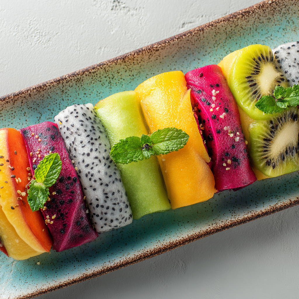 Tropical Fruit Rolls Recipe