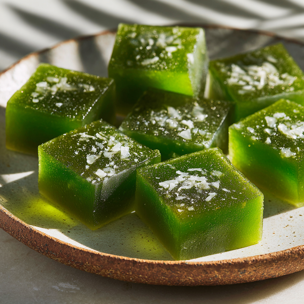 Real Deal Pandan Butter Mochi Recipe - Recipe Image