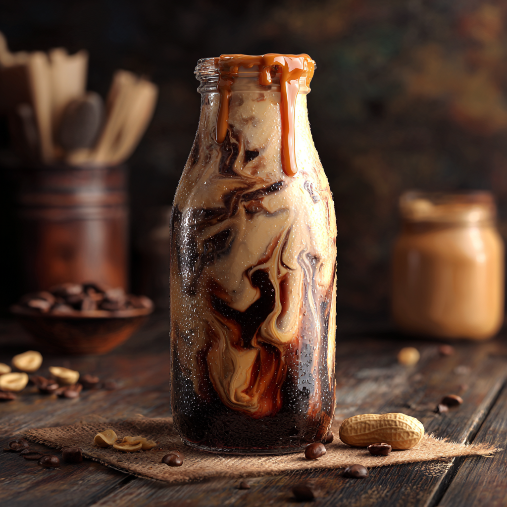 Alok - A Filipino Chocolate Peanut Butter Drink Recipe - Recipe Image