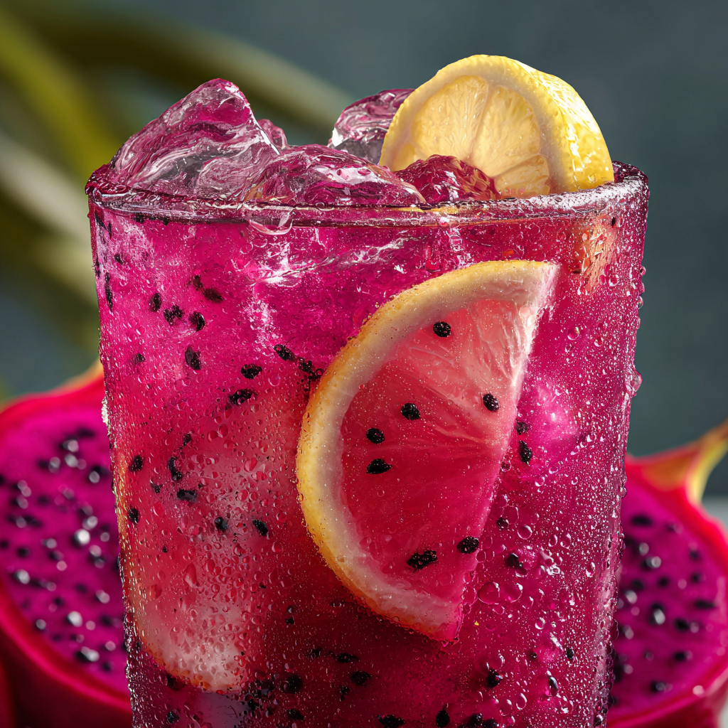 Tropical Dragon Fruit Lemonade Recipe