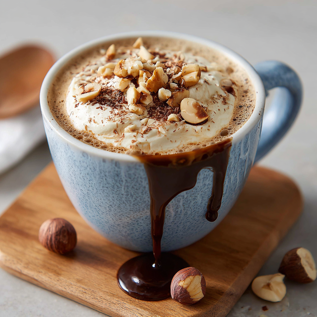 Hazelnut Coffee Cream Cups Recipe - Recipe Image