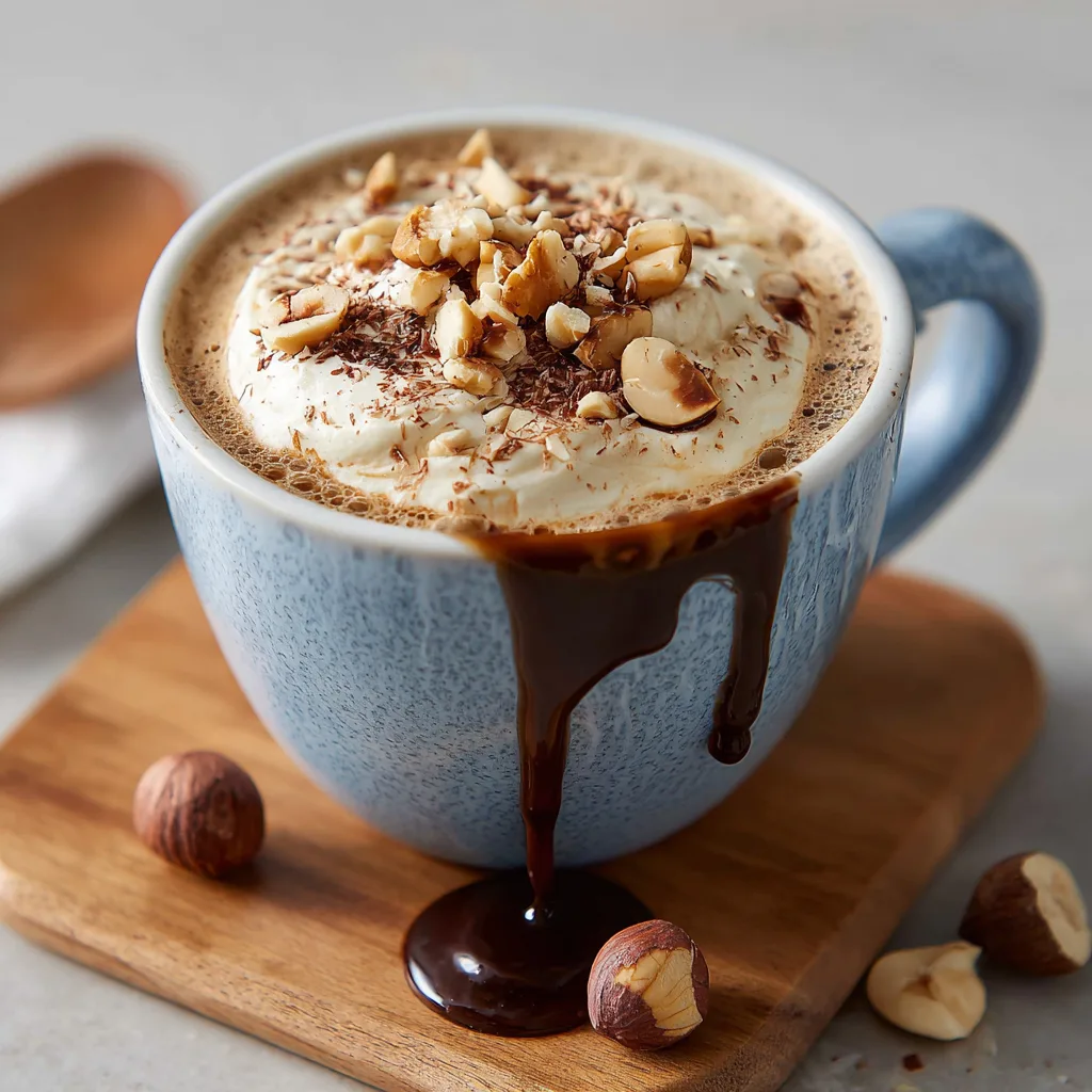Hazelnut Coffee Cream Cups Recipe - Recipe Image