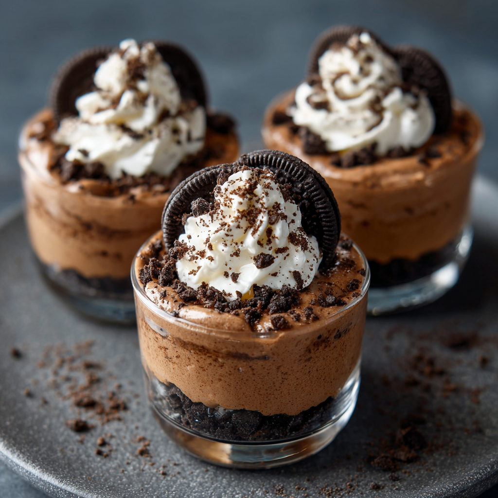 Mocha Oreo Dessert Cups Recipe 3 Mocha Oreo Dessert Cups Recipe - Recipe Image