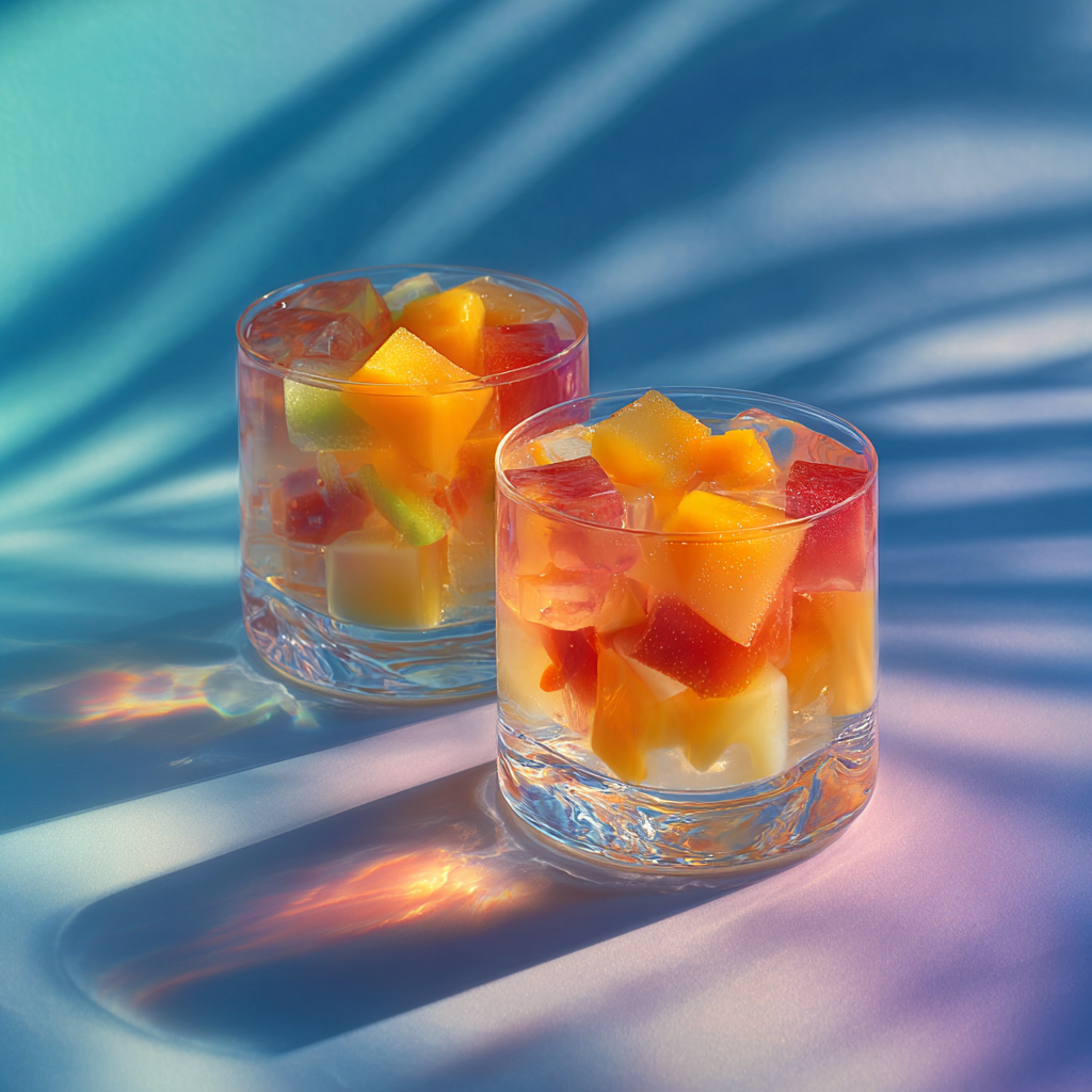 Peach Mango Jelly Cups Recipe 2 Peach Mango Jelly Cups Recipe
- Recipe Image