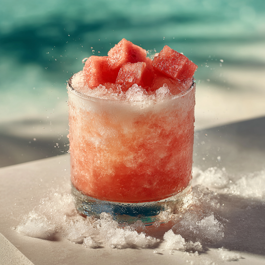 Watermelon Coconut Cooler Recipe 3 Watermelon Coconut Cooler Recipe - Recipe Image