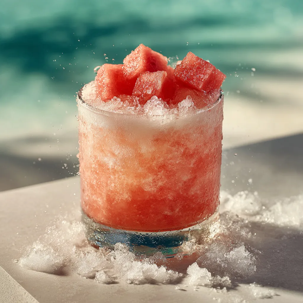 Watermelon Coconut Cooler Recipe - Recipe Image