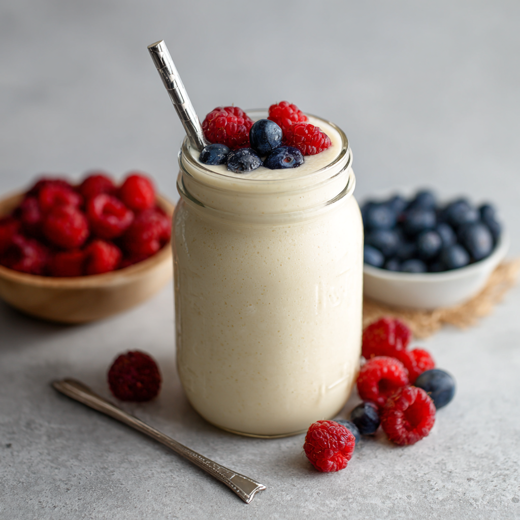erry Yogurt Smoothie Recipe - Recipe Image
