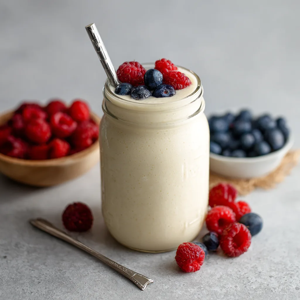 erry Yogurt Smoothie Recipe 3 erry Yogurt Smoothie Recipe - Recipe Image